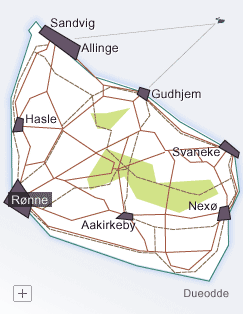 Rønne - Allinge (Trasa A)