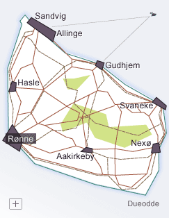 Rønne - Årsdale (Trasa F)